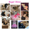 Sparkling Sequin Tutu Dress for Small Dogs with Bowknot