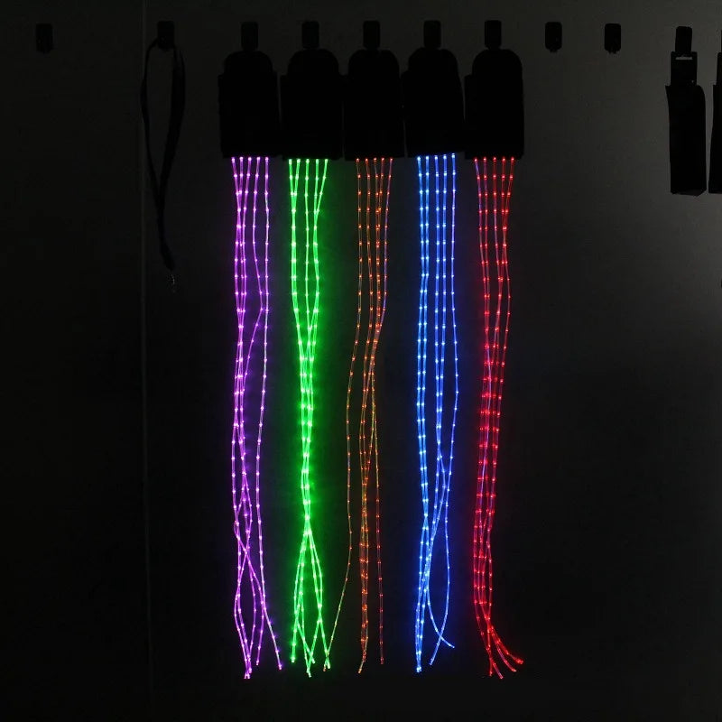 Set de Correas LED para Caballos: Seguridad y Visibilidad Nocturna