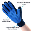Gants de toilettage doux pour animaux