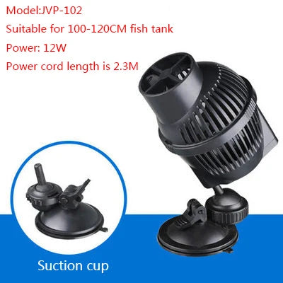 Aquarium Wave Maker with Suction Cup Mount for Water Circulation and Aeration