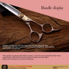 Professional 3-Piece Dog Grooming Scissors Set — Straight, Thinning & Curved