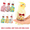Parrot Diaper Flight Suit with Bowtie