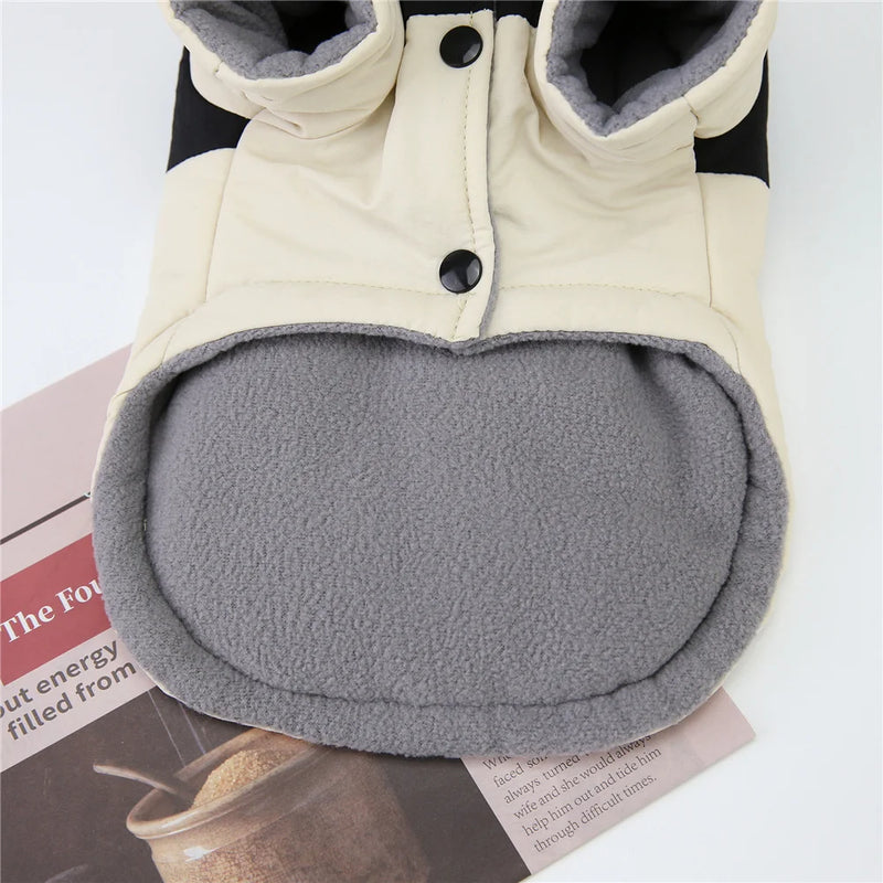 Mono de Invierno Acolchado para Perros Pequeños