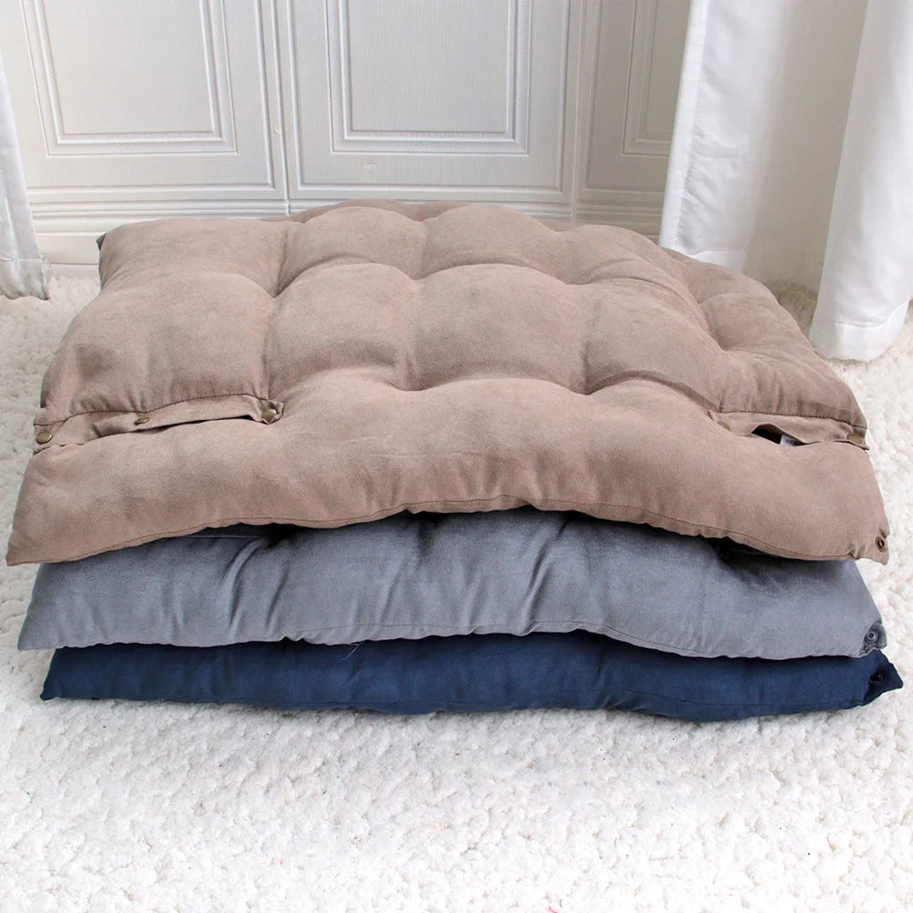 Cozy Cotton Pet Sofa Bed for Dogs and Cats