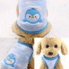 Cozy Flannel Dog Vest for Small Pets