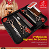 Professional 3-Piece Dog Grooming Scissors Set — Straight, Thinning & Curved