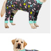 Cartoon Print Cotton Pajamas for Medium and Large Dogs