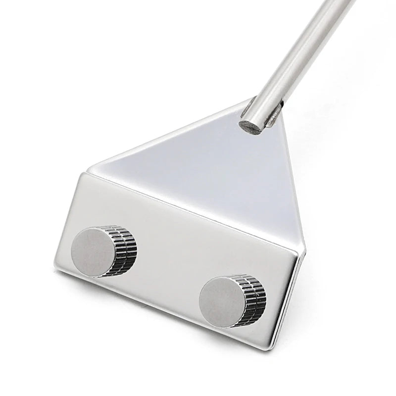 Stainless Steel Aquarium Glass Scraper with Extension Arm