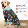 Cartoon Print Cotton Pajamas for Medium and Large Dogs