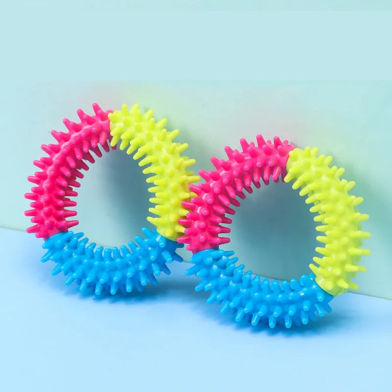 Durable Rubber Chew Toy for Small Dogs