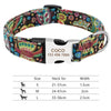 Personalisierte Nylon-Hundehalsband mit graviertem ID-Plättchen