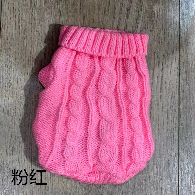 Knitted Winter Sweater for Dogs and Cats