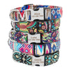 Personalisierte Nylon-Hundehalsband mit graviertem ID-Plättchen