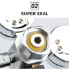 Aquarium CO2 Regulator Kit with Solenoid and Dual Gauges