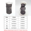 Classic PU Leather Dog Jacket for Small and Medium Breeds