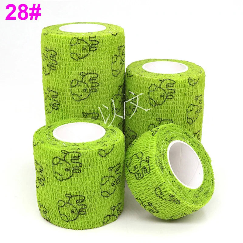 Self-Adhesive Elastic Bandage with Fun Prints (4.8m)