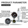 Aquarium CO2 Regulator Kit with Solenoid and Dual Gauges