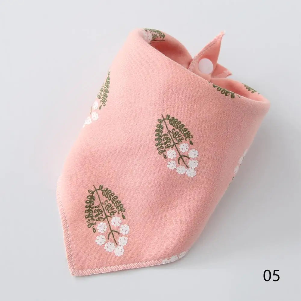 Cotton Triangle Pet Bandana for Dogs and Cats