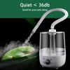 4L Ultrasonic Reptile Terrarium Humidifier with Humidistat and Timer