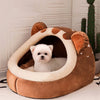 Panier pliable en coton pour animaux