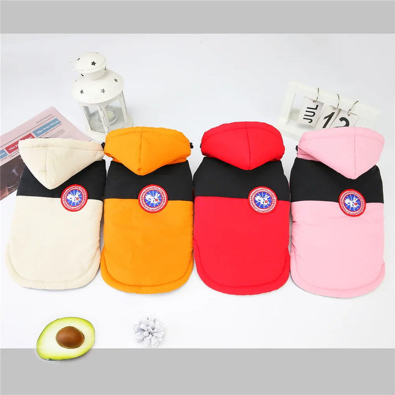 Mono de Invierno Acolchado para Perros Pequeños