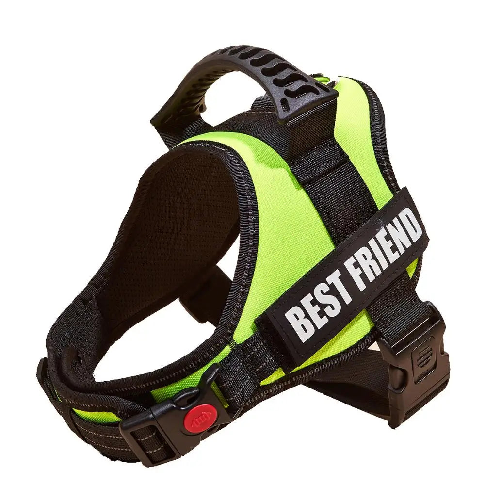 Adjustable No-Pull Dog Harness with Reflective Straps