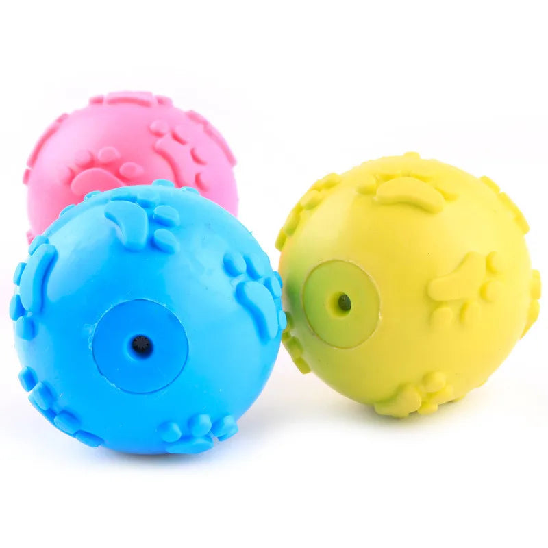 Durable Rubber Chew Toy for Small Dogs