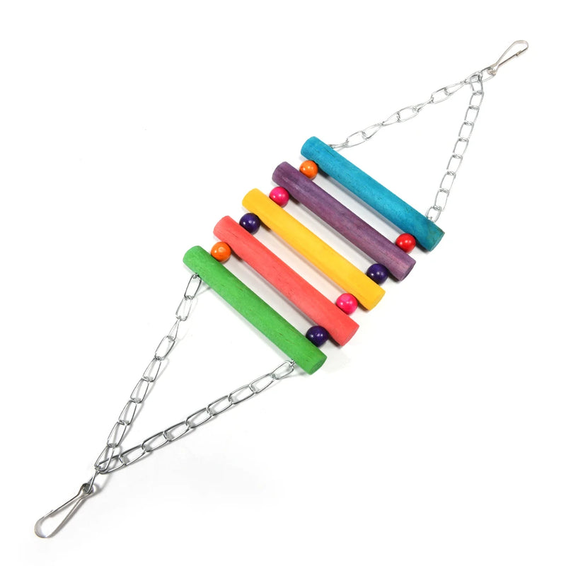 Bird Toy Hanging Swing for Parrots and Cockatiels