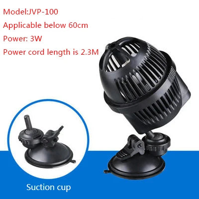 Aquarium Wave Maker with Suction Cup Mount for Water Circulation and Aeration