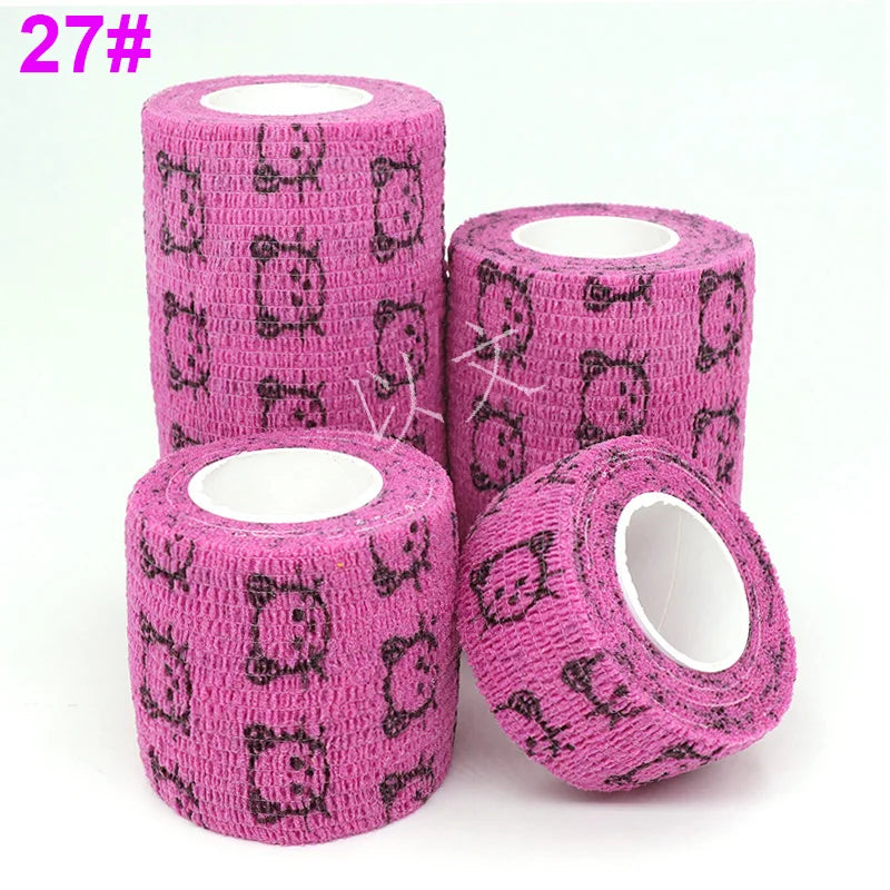 Self-Adhesive Elastic Bandage with Fun Prints (4.8m)