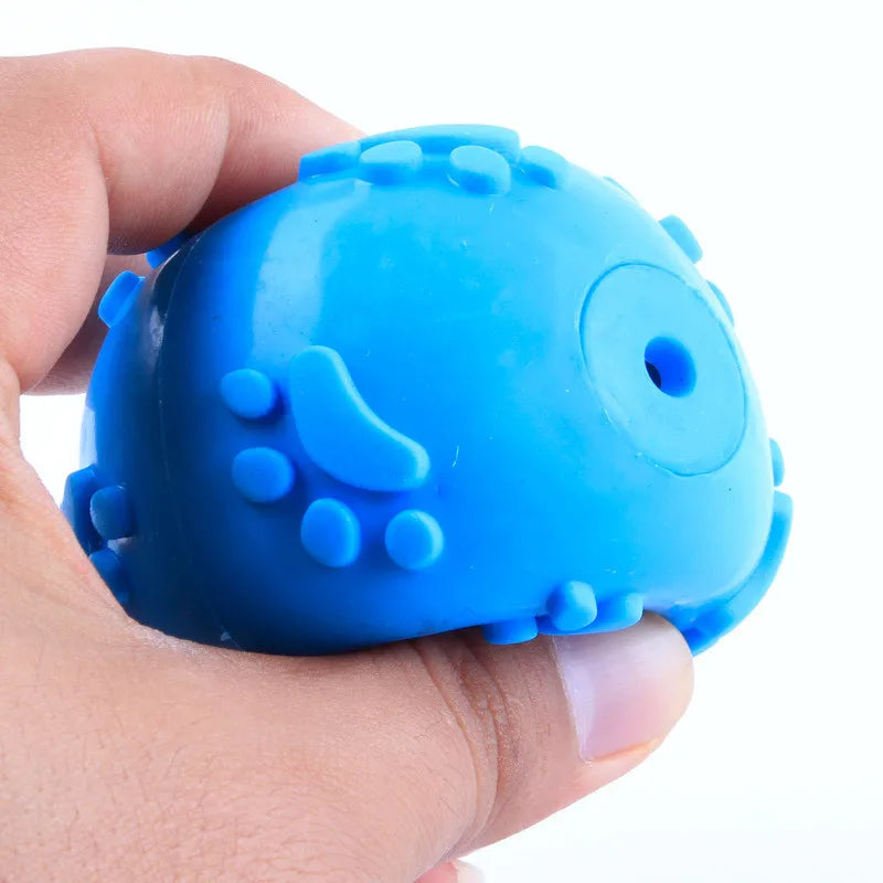 Durable Rubber Chew Toy for Small Dogs