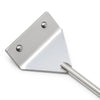Stainless Steel Aquarium Glass Scraper with Extension Arm