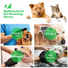 Gants de toilettage doux pour animaux