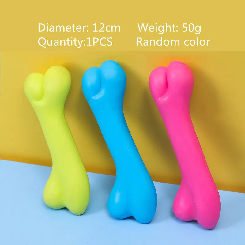 Durable Rubber Chew Toy for Small Dogs