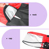 Impermeable para perros con estampado de cara divertida