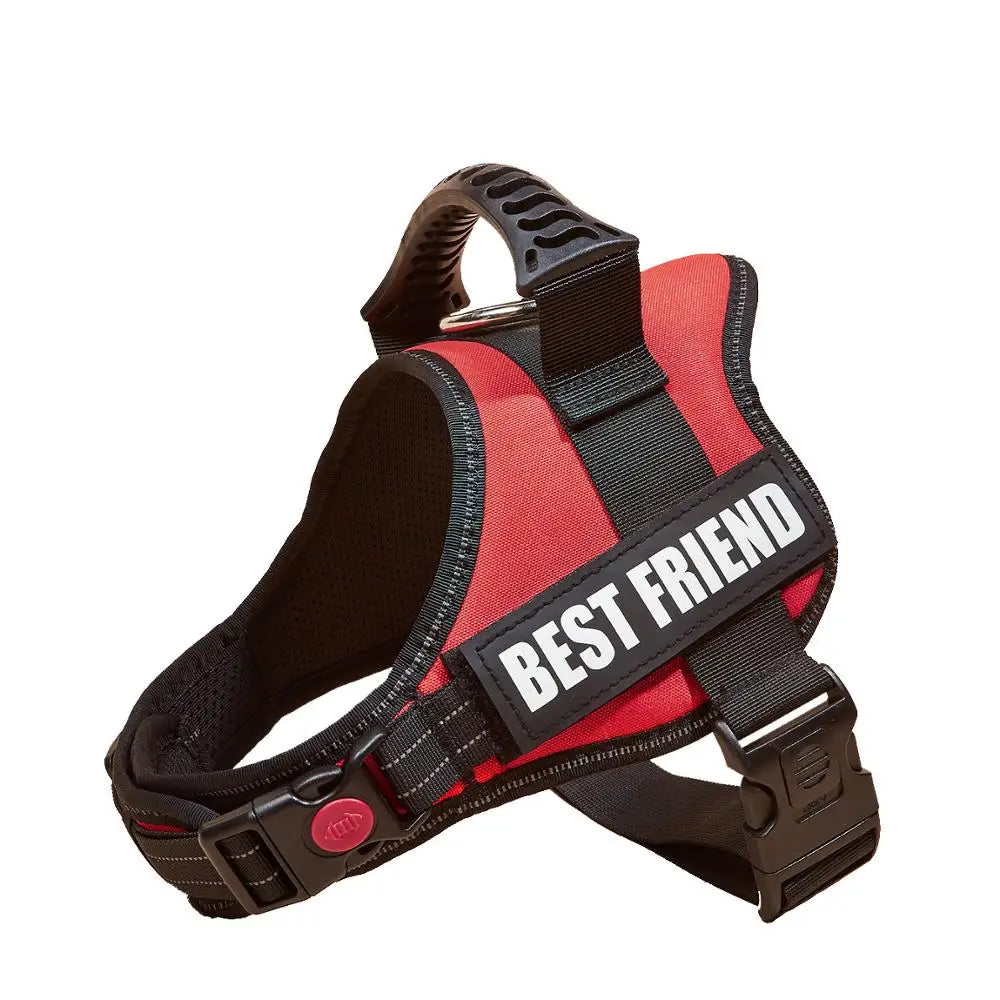 Adjustable No-Pull Dog Harness with Reflective Straps