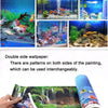 Aquarium 3D Background Sticker Poster for Fish Tank