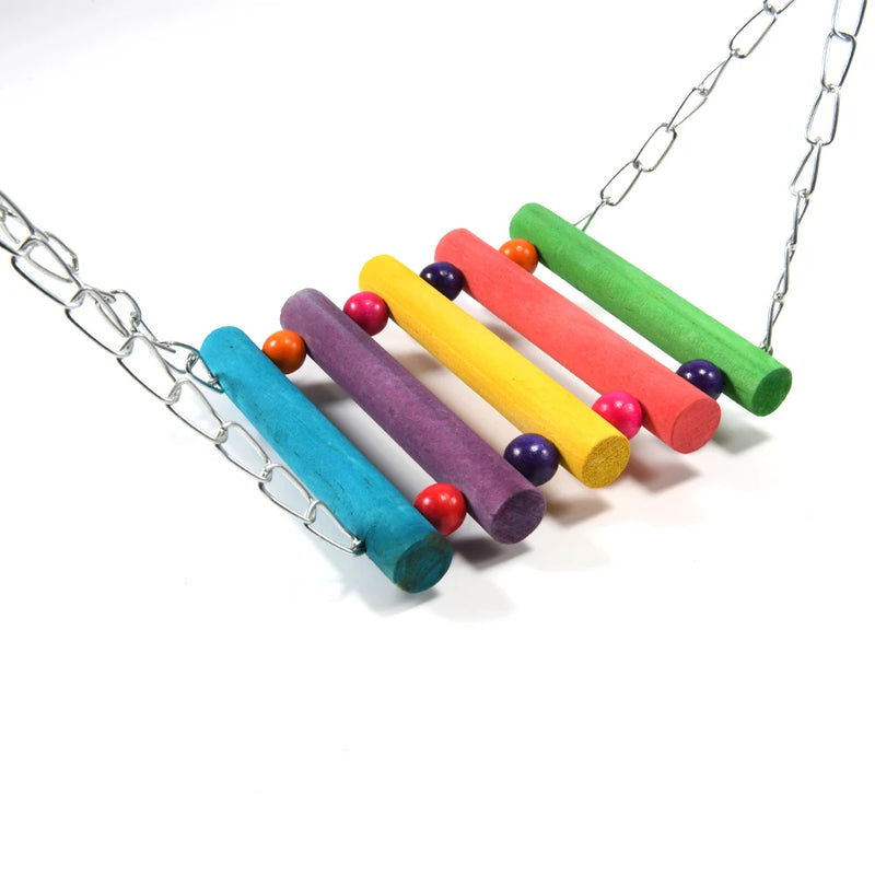 Bird Toy Hanging Swing for Parrots and Cockatiels