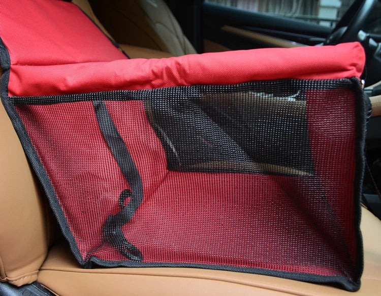 Asiento Compacto para Mascotas en el Coche y Hamaca de Viaje
