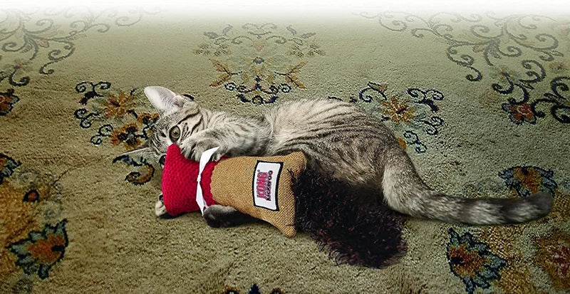 KONG Kickeroo Cuddler Cat Toy with Catnip