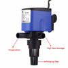 3-in-1 Aquarium Filter Pump with Oxygenation and Water Circulation