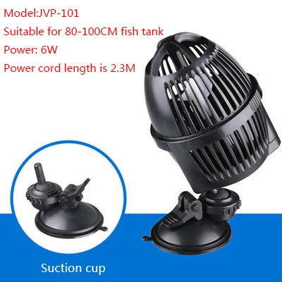 Aquarium Wave Maker with Suction Cup Mount for Water Circulation and Aeration