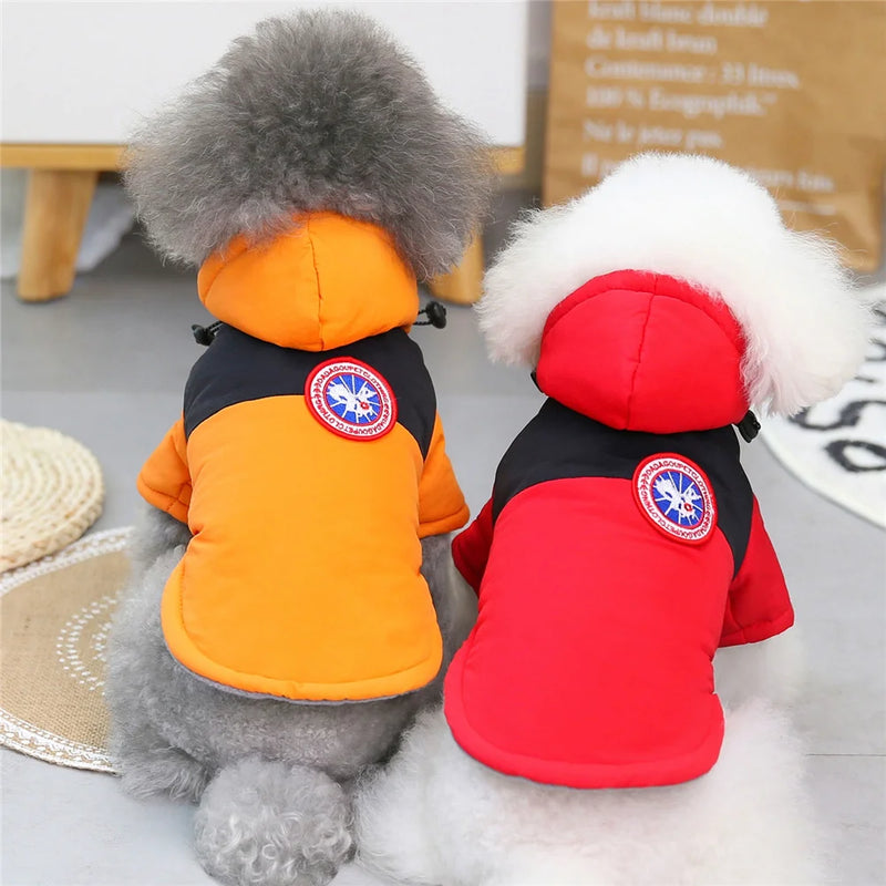 Mono de Invierno Acolchado para Perros Pequeños