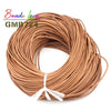 Genuine Leather Cord for Jewelry Making – 5m Spool
