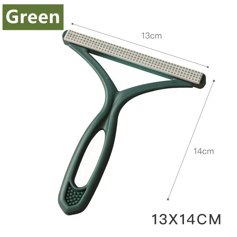 Double-Sided Silicone Pet Hair Remover & Fabric Shaver
