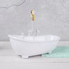 Miniature Bathroom Playset with Bathtub for Fashion Dolls