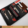 Professional 3-Piece Dog Grooming Scissors Set — Straight, Thinning & Curved