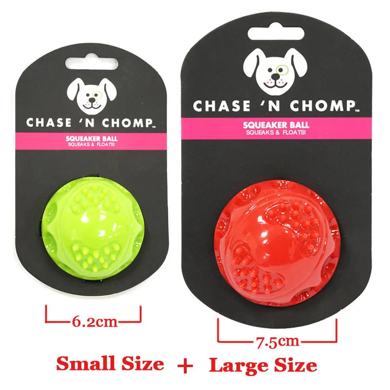 Interactive Squeaky Bouncing Ball for Dogs