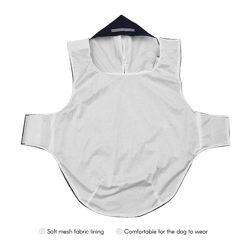 Reflective Waterproof Dog Raincoat with Hood
