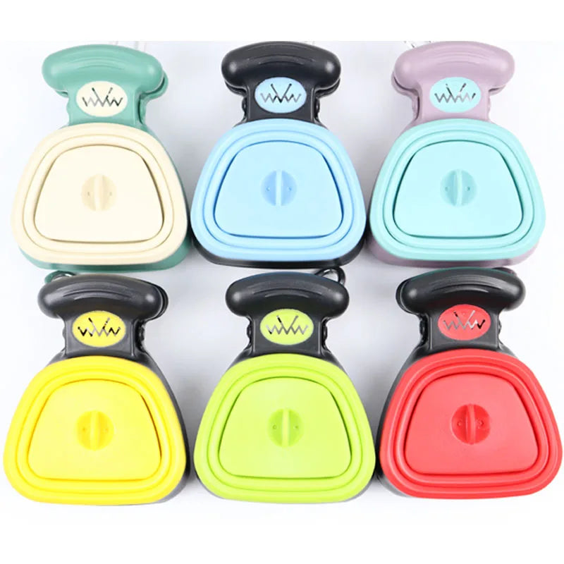 Foldable Dog Pooper Scooper with Decomposable Bags